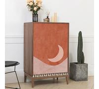 LENNOSIL Under Sink Curtain, Sink Skirt for Kitchen, Desk Privacy Curtain, Dust Proof Short Cabinet Curtains for Kitchen, Bathroom, Shelves(B,50 * 70cm)