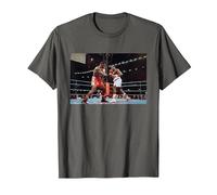 Lennox Lewis Vs Frank Bruno Boxing National Stadium Cardiff T-Shirt, Men, Asphalt Grey, 5X-Large