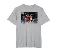 Lennox Lewis Vs Frank Bruno Boxing National Stadium Cardiff T-Shirt, Men's Big and Tall, Heather Grey, 3X Tall