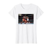 Lennox Lewis Vs Frank Bruno Boxing National Stadium Cardiff T-Shirt, Women, White, 3X-Large