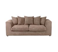 Lennox Sofa Set 3 Seater SquareBoxx Light Brown One Size