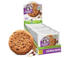 Lenny And Larry's All-Natural Complete Cookie Oatmeal Raisin, 113 g, Pack of 12