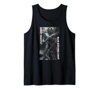 Lenny Kravitz Glitch Graphic Tank Top, Men, Black, Small