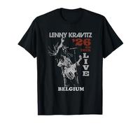 Lenny Kravitz World Tour 2026 Belgium T-Shirt