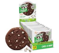 Lenny & Larry's The Complete Cookie, Choc-O-Mint, 16g Plant Protein, Vegan, Non-GMO, 113g. Cookie (Pack Of 12)