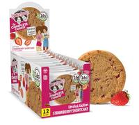 Lenny & Larry's The Complete Cookie Strawberry Shortcake Limited Edition Soft Baked 16g Vegetable Protein Vegan GMO Free (Pack of 12)