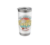 Lenny Legend Has Retired Personalized Retirement Stainless Steel Insulated Tumbler
