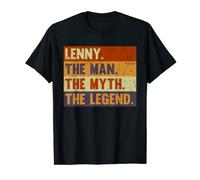 Lenny The Man The Myth The Legend - Vintage Gift for Lenny T-Shirt