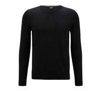 Leno-P Jumper - male - Boss - Round-neck Knitwear - Black - S - Knitwear S