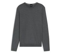 Leno-P Jumper - male - Boss - Round-neck Knitwear - Gray - M - Knitwear M