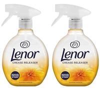 Lenor Crease Releaser Spray Removes Creases in Fabric, Summer Breeze Scent, Twin Pack, 2 x 500ml