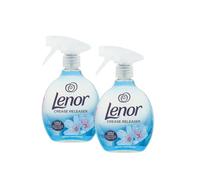 Lenor CREASE RELEASER Spray - SPRING AWAKENING Fragrance - 2 × 500 ml - “Iron in a Bottle”, Softens Fabric, Smooths Wrinkles & Refreshes