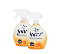 Lenor Crease Releaser Spray - SUMMER BREEZE Fragrance - 2 × 500 ml - “Iron in a Bottle”, Softens Fabric, Smooths Wrinkles & Refreshes