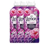 Lenor Exotic Bloom and Amber Fabric Conditioner Washes Assorted Packs