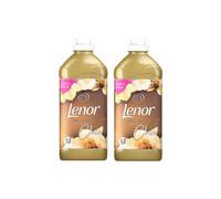 Lenor Gold Orchid Fabric Conditioner - 2 x 1.8L (104 Washes) Fresh Laundry Softener