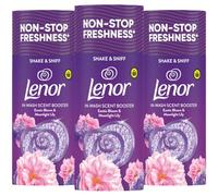 Lenor In-Wash Scent Booster 3 x 155g Laundry Perfume - Long Lasting Fabric Freshener Beads, Washing Machine Fragrance, Up to 12 Weeks Freshness (Exotic Bloom)