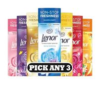 Lenor In-Wash Scent Booster Beads 155g | Mix & Match Any 3 Scents | Non-Stop Freshness | Shake & Sniff Fragrance Boost | 3 x 155g