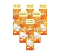 Lenor In-Wash Scent Booster Beads, Gold Orchid, 275g, Non-Stop Freshness, 6 Pack