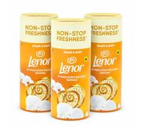 Lenor In-Wash Scent Booster GOLD ORCHID 3 Pack - Laundry Fragrance Beads for Long-Lasting Freshness - Non-Stop Freshness Scent Booster