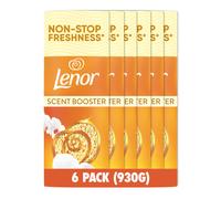 Lenor Laundry Perfume Scent Booster, 6 packs x155 g, Gold Orchid, Non-stop Freshness Up To 12 Weeks In Storage