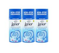 Lenor Laundry Perfume Scent Booster Spring Awakening 155g Pack of 3 Long Lasting In-Wash Fragrance Beads Fresh Floral Scent Booster for Clothes Washing Machine Safe Fabric Freshener