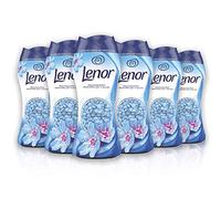 Lenor Laundry Perfumer Scented Pearls Washing Machine, Spring Awakening, Pack of 6 (6 x 210 G), Non-Stop Perfume for Laundry (up to 12 Weeks in The Wardrobe)