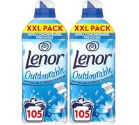 Lenor Outdoorable Fabric Conditioner 105 Washes, 1.47L, Spring Awakening - Ultra Concentrated Freshness (Pack of 2)
