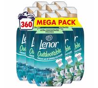 Lenor Outdoorable Fabric Conditioner 360 Washes (8x45), Northern Solstice - Ultra Concentrated Freshness
