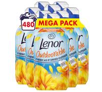 Lenor Outdoorable Fabric Conditioner 480 Washes (8x60), Summer Breeze - Ultra Concentrated Freshness