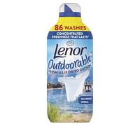 Lenor Outdoorable Fabric Conditioner 86 Washes, 1.204L, Seabreeze Stroll - Fresh! As If Dried Outside