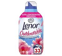 Lenor Outdoorable Fabric Conditioner Pink Blossom 33 Washes, 462 ml - Ultra Concentrated Freshness- 100 percent Recycled Bottle