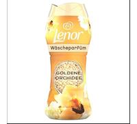 Lenor Perle Washing Machine Perfumer, 6 x 210 g, Gold and Vanilla Flowers, Maxi Format, Laundry Perfume Intensifier for an Explosion of Freshness, 100% Recycled Plastic