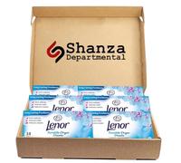 Lenor Spring Awakening Dryer Sheets 6 Pack - 34 Sheets Each - Fabric Conditioner Sheets with Long-Lasting Fresh Floral Scent | Tumble Dryer Freshness Booster | Reduces Static Cling | Softens Fabrics