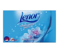Lenor Spring Awakening Tumble Dryer Sheets, Pack of 3, 34 Sheets Each - Fresh Scent & Static Reduction