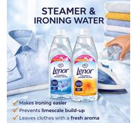 Lenor Steamer Ironing Water Bundle 2 x 1L Bottles SUMMER BREEZE SRIN