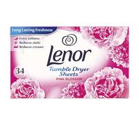 Lenor Tumble Dryer Sheets Pink Blossom - 34 Sheets