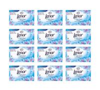 Lenor Tumble Dryer Sheets Spring Awakening Softens Fabric 34 Sheets - Pack Of 12