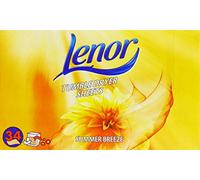Lenor Tumble Dryer Sheets Summer Breeze 34 Sheets (Pack of 3)