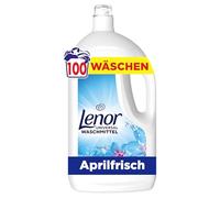 Lenor Universal Liquid Detergent, 100 Washes, April Fresh, Long Lasting Fresh, Extra Odour Repellent for Cold Wash