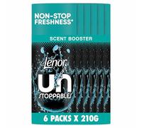 Lenor Unstoppables Fresh, 6 Packs x 210g - Scent Booster for Freshness From Wash to Wash