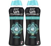 Lenor Unstoppables in-Wash Laundry Scent Booster Beads Fresh Scent, 42 Washes (570 gm) 2 Pack