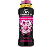 Lenor Unstoppables In-Wash Scent Booster 570g, Fresh Sensations, Non-Stop Freshness Up To 12 Weeks In Storage