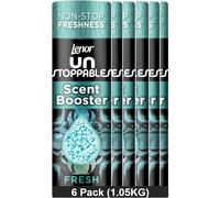Lenor Unstoppables In-Wash Scent Booster 6x176g, Fresh, Non-Stop Freshness Up To 12 Weeks In Storage