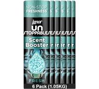 Lenor Unstoppables In-Wash Scent Booster 6x176g, Fresh, Non-Stop Freshness Up To 12 Weeks In Storage