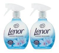 LenorCrease Releaser Divine Spring Awakening 500ml Pack of 2 Fast Acting Wrinkle FREE Laundry Ironing Agent Spray Multipurpose Clothing Sheets Freshener with Welari Thank You Card | (2pack) (1000ml)
