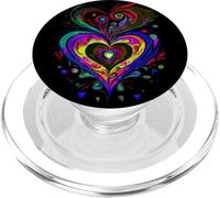 Lenormand Heart Love Oracle Art Design PopSockets PopGrip for MagSafe