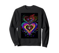 Lenormand Heart Love Oracle Art Design Sweatshirt