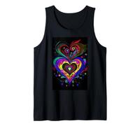 Lenormand Heart Love Oracle Art Design Tank Top