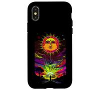 Lenormand Sun Card Celestial Oracle Art Design Case for iPhone X/XS