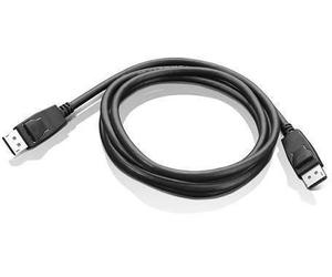 Lenovo 03X6405 DisplayPort to DisplayPort Cable, 1.8m Black 21.6Gbps 4K